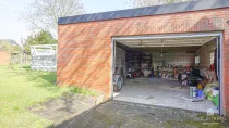 Garage mit Heimwerkstatt