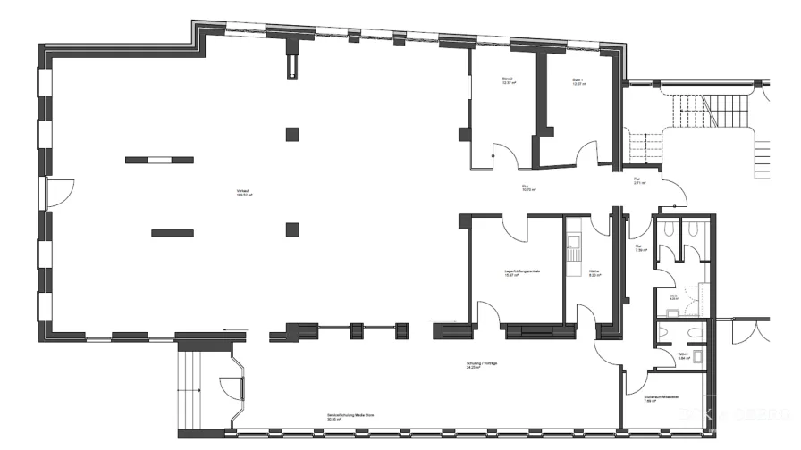 Grundriss: Erdgeschoss