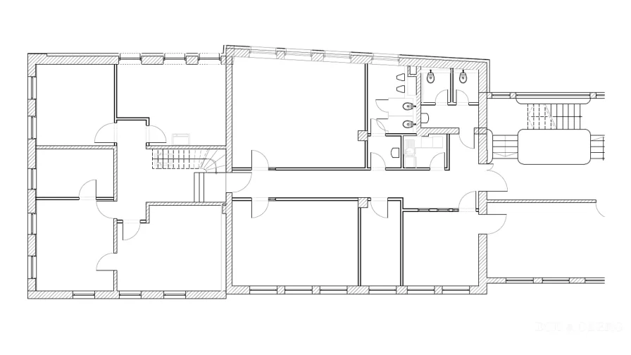 Grundriss: 1. Obergeschoss