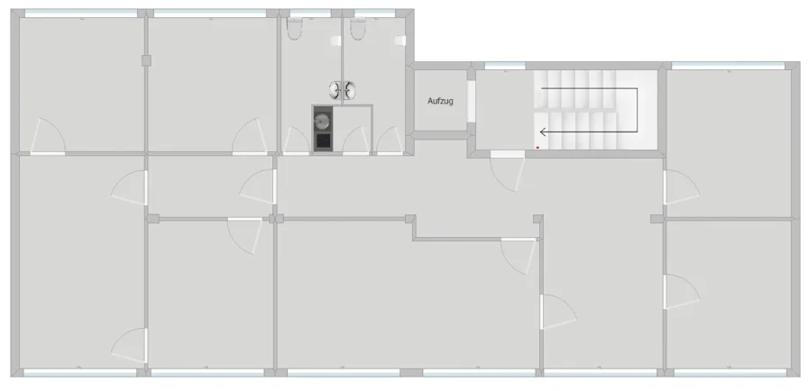 Grundriss 2.Obergeschoss / frei ab März 2025