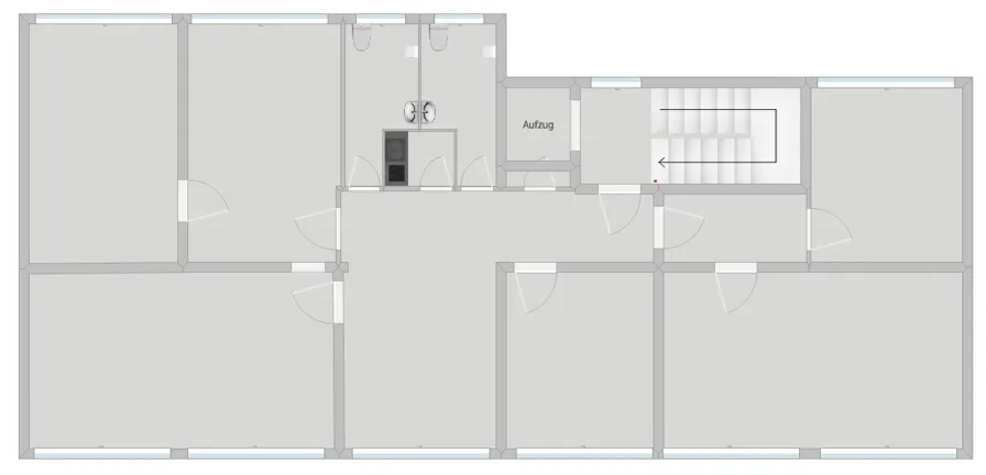 Grundriss 3.Obergeschoss / / frei ab März 2025