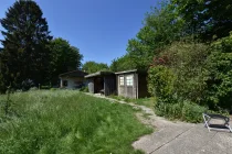 Terrasse Blick zum Haus