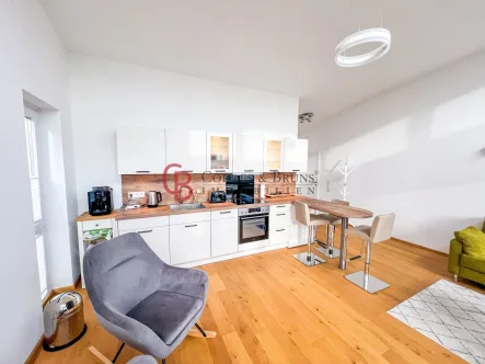 Küche  - Wohnung kaufen in Worpswede - Einzigartig schöne Eigentumswohnung in Worpswede | 2 Zimmer