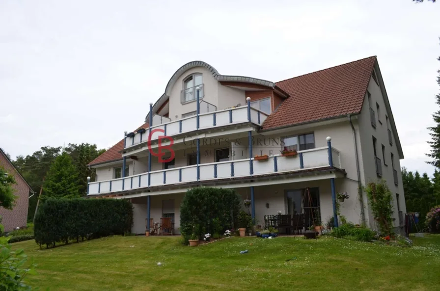 Aussenansicht - Wohnung mieten in Neuenkirchen - Einzigartige 2-Zimmer Wohnung mit Einbauküche und großem Balkon