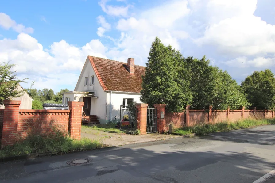 Hausansicht - Grundstück kaufen in Mölschow - Insel Usedom EFH + Baugrundstück