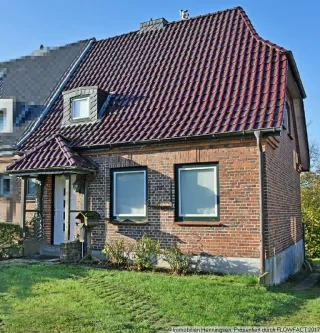 828-Ansicht Norden - Haus kaufen in Süderbrarup - DHH in Süderbrarup mit großem Grundstück