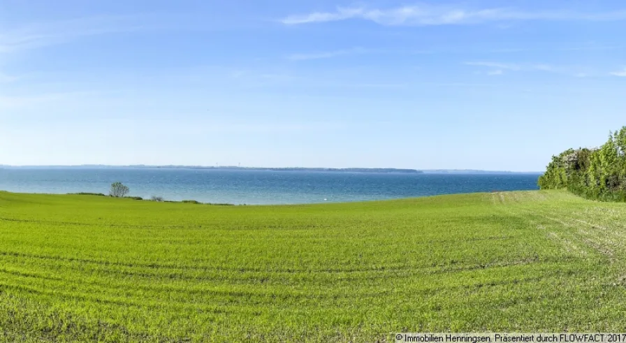 Blick nach Dänemark vom Grundstück-1