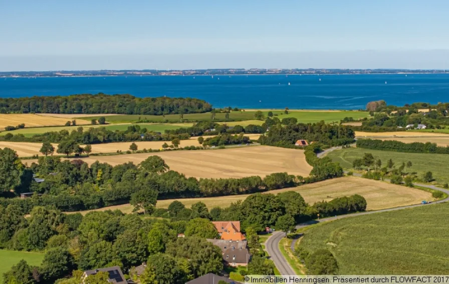 Blick bis Dänemark