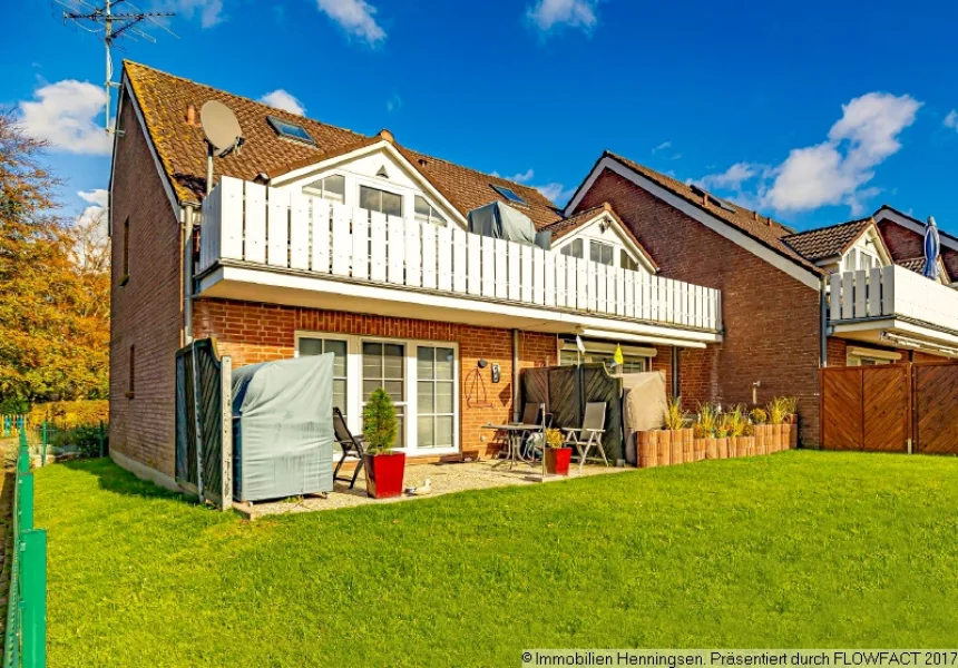 Ansicht Südwest 1-- - Wohnung kaufen in Brodersby - Sonnige Studiowohnung- Ostseestrand 700 m