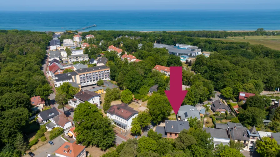 Graal-Müritz - Haus kaufen in Graal Müritz  - Rarität an der Ostsee – rund 600 m zum Strand 