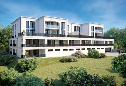 Ansicht_1_MFHBinz - Wohnung kaufen in Binz - Erstbezug - Neubau Eigentumswohnung mit 3 Zimmern