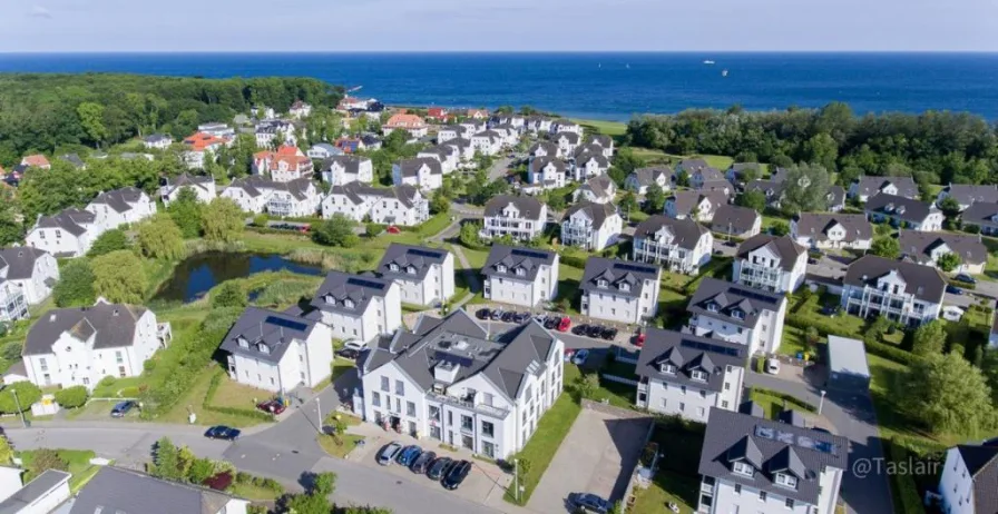 Strandnahe Ostsee-Wohnlage - Wohnung kaufen in Ostseebad Nienhagen - "Wohnen an der Ostsee" mit Grundstück, West-Terrasse und PKW-Stellplatz