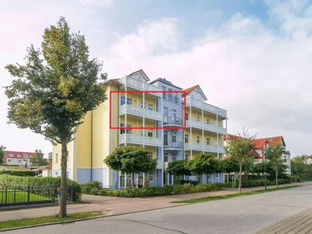 "Villa Josephine" - Wohnung kaufen in Kühlungsborn - "Villa Josephine" Ferienwohnung mit 2 Balkonen, Aufzug und PKW Stellplatz im Ostseebad Kühlungsborn