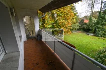 Balkon mit schönem Ausblick