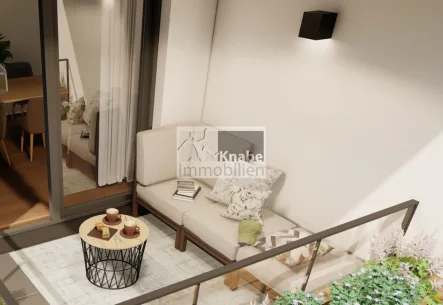 Sonnige Loggia - Wohnung kaufen in Melle - Neu, komfortabel und die Nebenkosten im Griff!