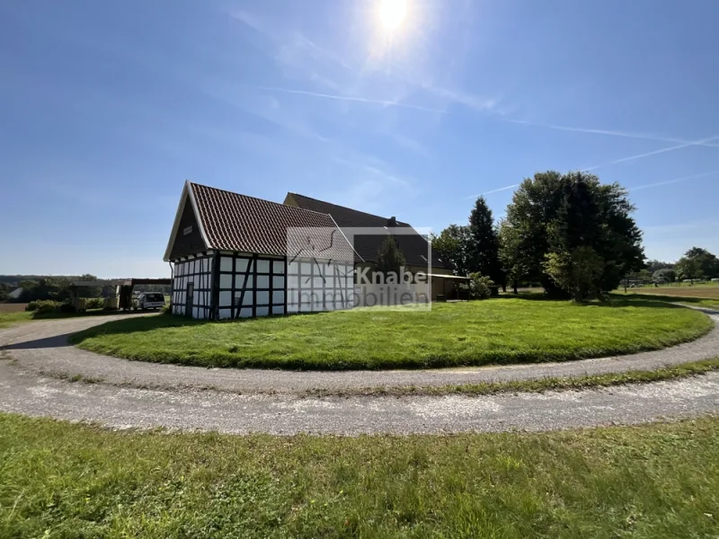 Außenansicht - Haus mieten in Melle - Landleben pur - ideal auch für Handwerker!