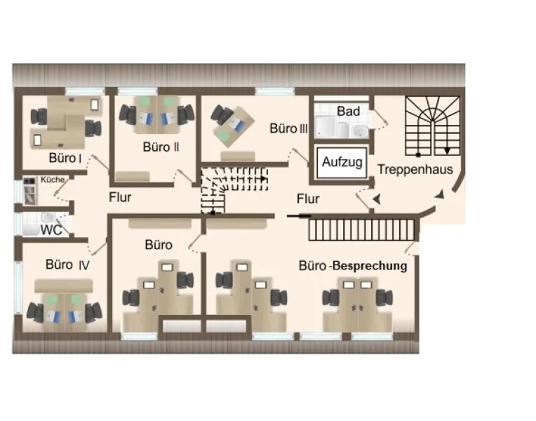 Grundriss 2. OG - links