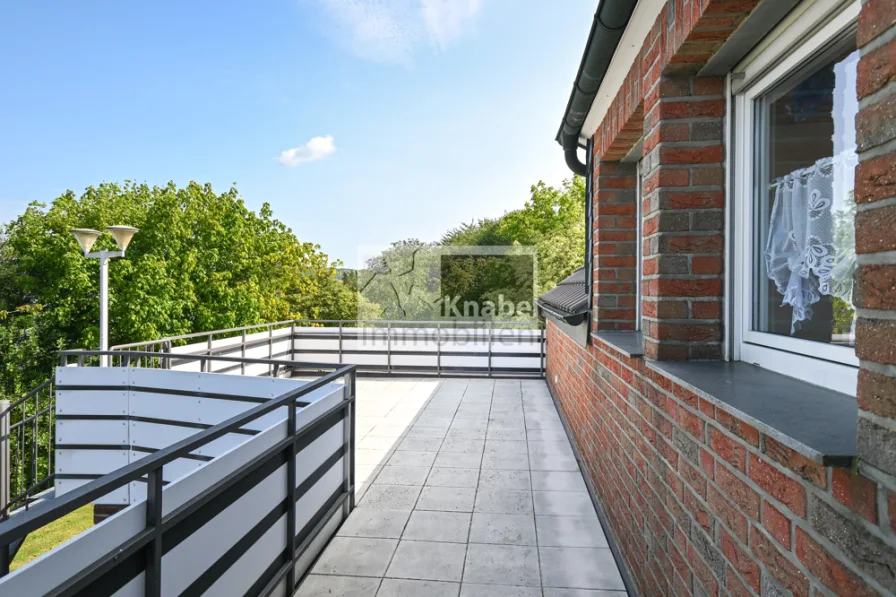 herrlich große Dachterrasse