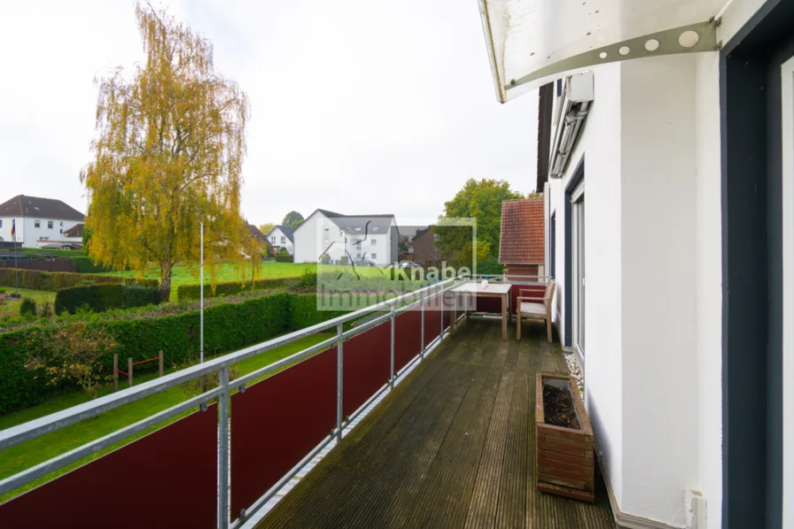 Dachterrasse mit Gartenzugang