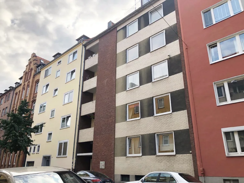Außenansicht - Wohnung mieten in Hannover - KUNZE: 3- Zimmer-Wohnung in der List mit Balkon!