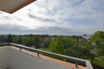 Ausblick vom Balkon