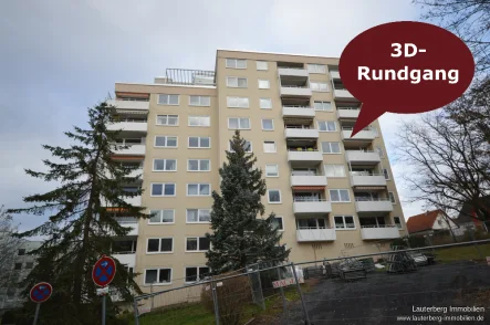 Außenansicht - Wohnung kaufen in Göttingen - Das sind ja tolle Aussichten: großzügige 3-Zimmer-ETW mit Fernblick!