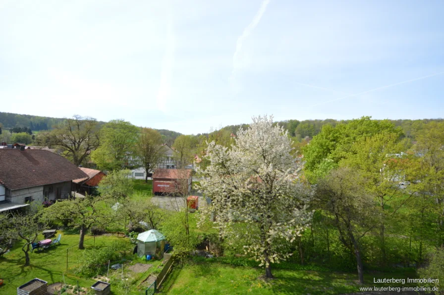 Blick von der Dachterrasse