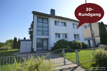 Außenansicht - Wohnung mieten in Göttingen / Holtensen - Für Ihre Auszeit vom Alltag: gemütliche 3-Zimmer-Wohnung mit großer Süd-Terrasse in Holtensen!