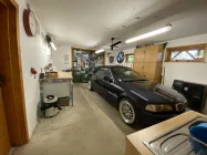 Garage mit Werkstatt