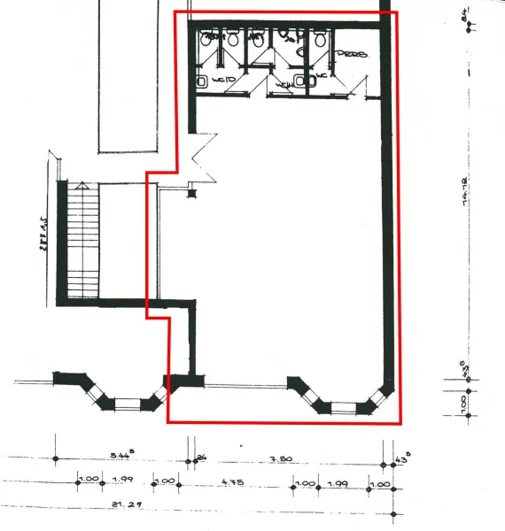 Grundriss Meyer City_Passage_Cafe_