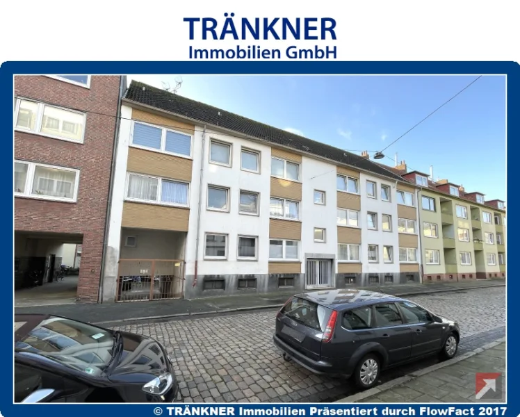 Ansicht - Wohnung kaufen in Bremerhaven - Kleine Kapitalanlage in Innenstadtlage!