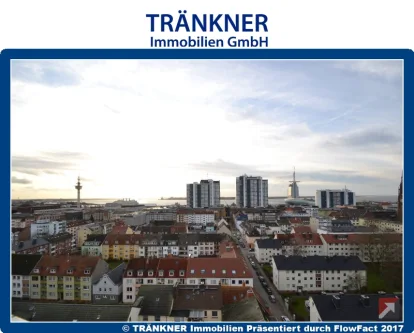 Ansicht - Wohnung kaufen in Bremerhaven - Einzigartiges Penthouse mit einem unbeschreiblichen Ausblick