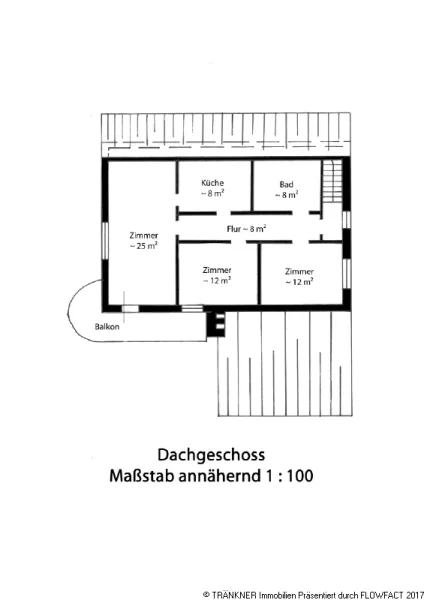 Grundriss Dachgeschoss