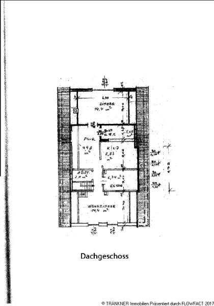 Grundriss Dachgeschoss