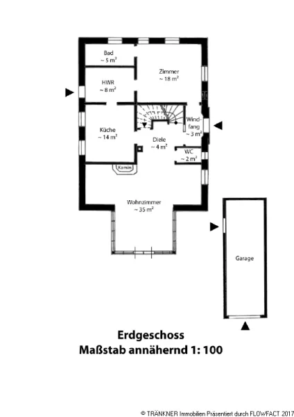 Grundriss Erdgeschoss