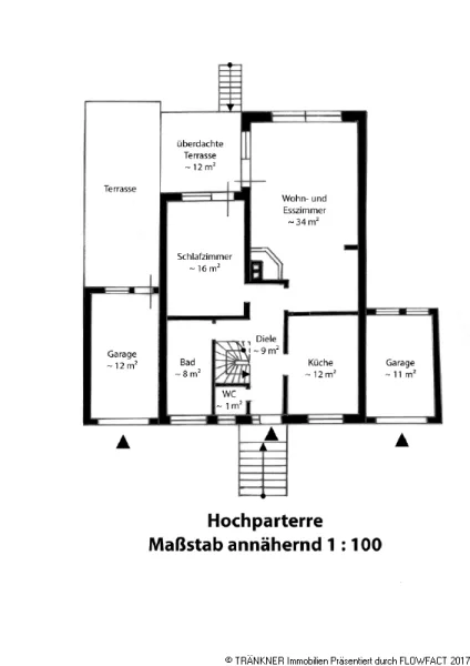 Grundriss Hochparterre