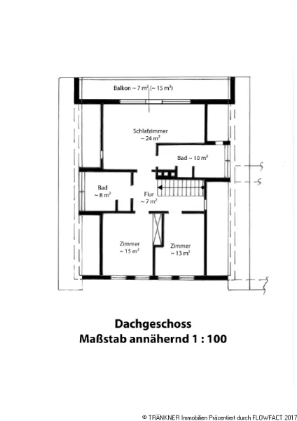 Grundriss Dachgeschoss