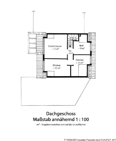 Grundriss Dachgeschoss