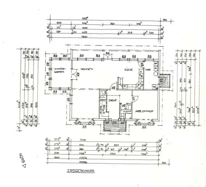 Grundriss Erdgeschoss