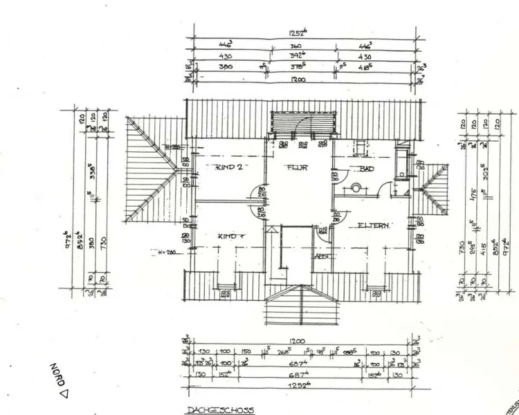 Grundriss Obergeschoss