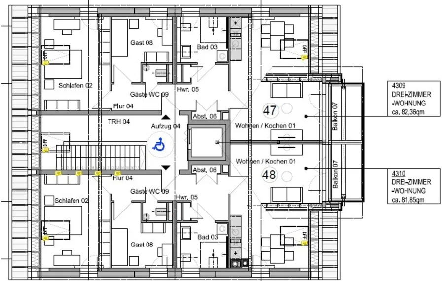 Grundriss DG Komplett Beispielhaft