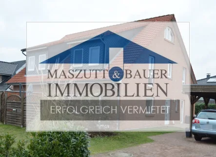 Außenansicht - Haus mieten in Adendorf - Moderne Doppelhaushälfte in ruhiger Lage von Adendorf