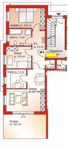 Grundriss Erdgeschoss