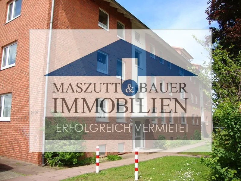 Aussenansicht vermietet - Wohnung mieten in Lüneburg - VERMIETET - Kreideberg: 2-Zimmer-Wohnung mit Balkon