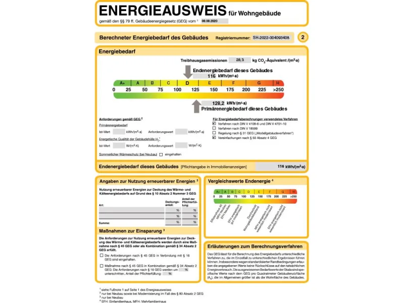 Energieausweis 