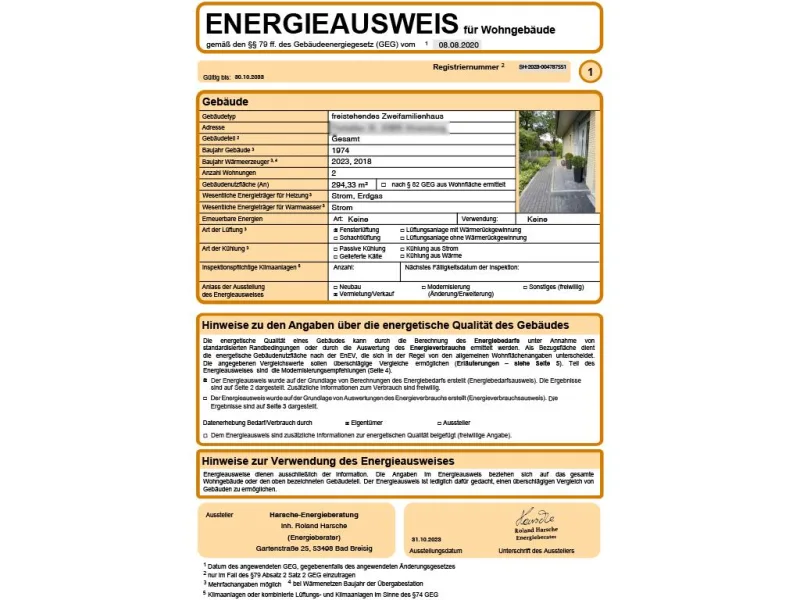 Energieausweis