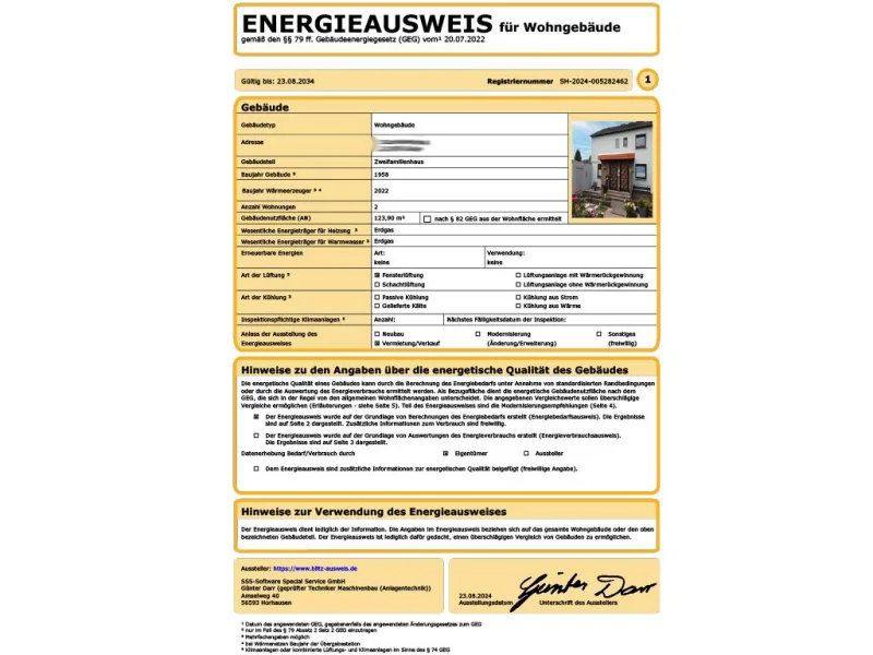 Energieausweis