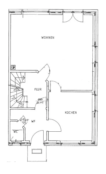 Grundriss Erdgeschoss