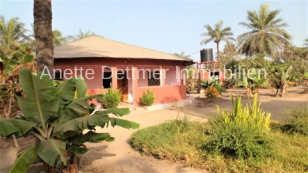 90m²-Haus mit Garten - Haus kaufen in Kafountine, Diannah - Zwei Häuser im Senegal in Atlantiknähe!