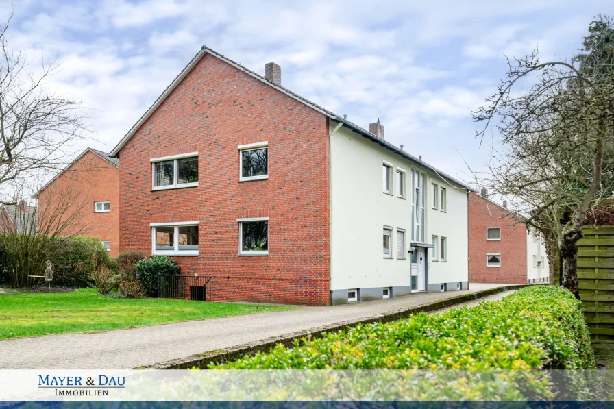 Außenansicht - Wohnung kaufen in Oldenburg - Oldenburg: Kapitalanlage in toller Lage von Bürgerfelde, Obj. 7549